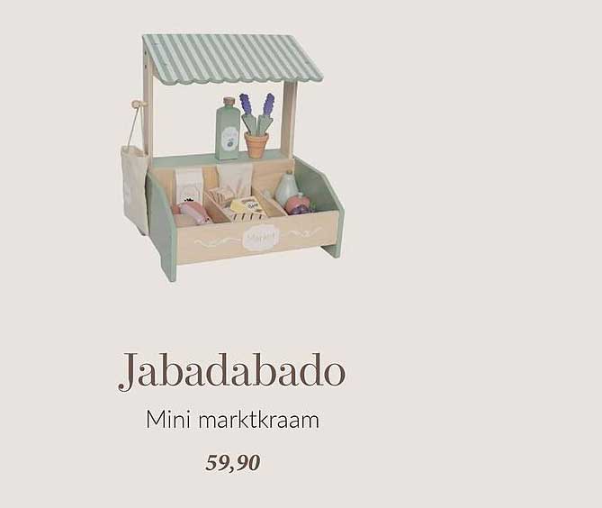 Jabadabado Mini marktkraam