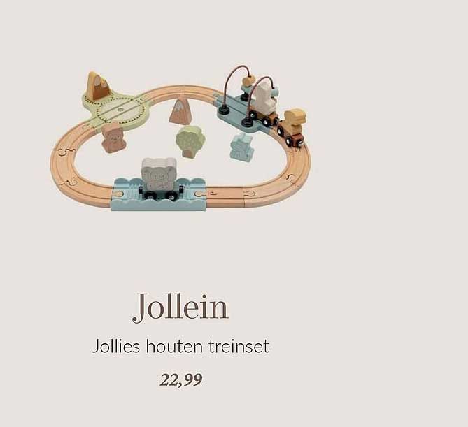 Jollies houten treinset