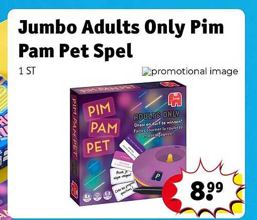 Jumbo Adults Only Pim Pam Pet Spel