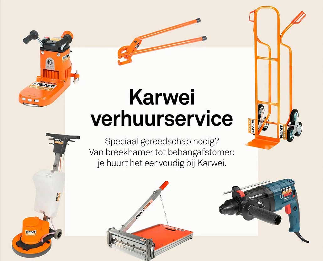 Karwei verhuurservice