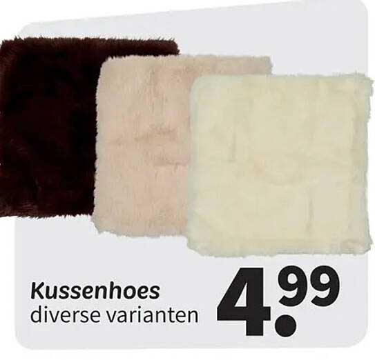 Kussenhoes diverse varianten