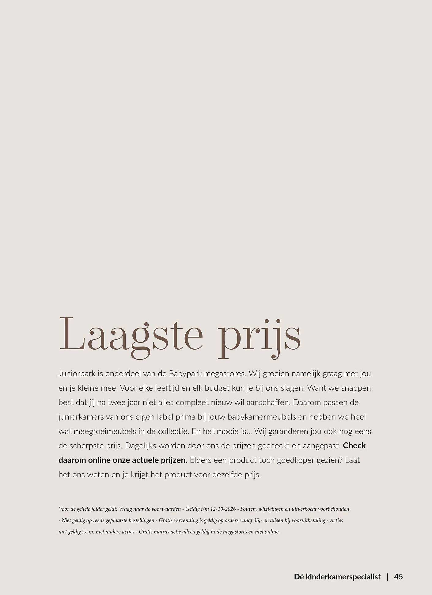 Laagste prijs