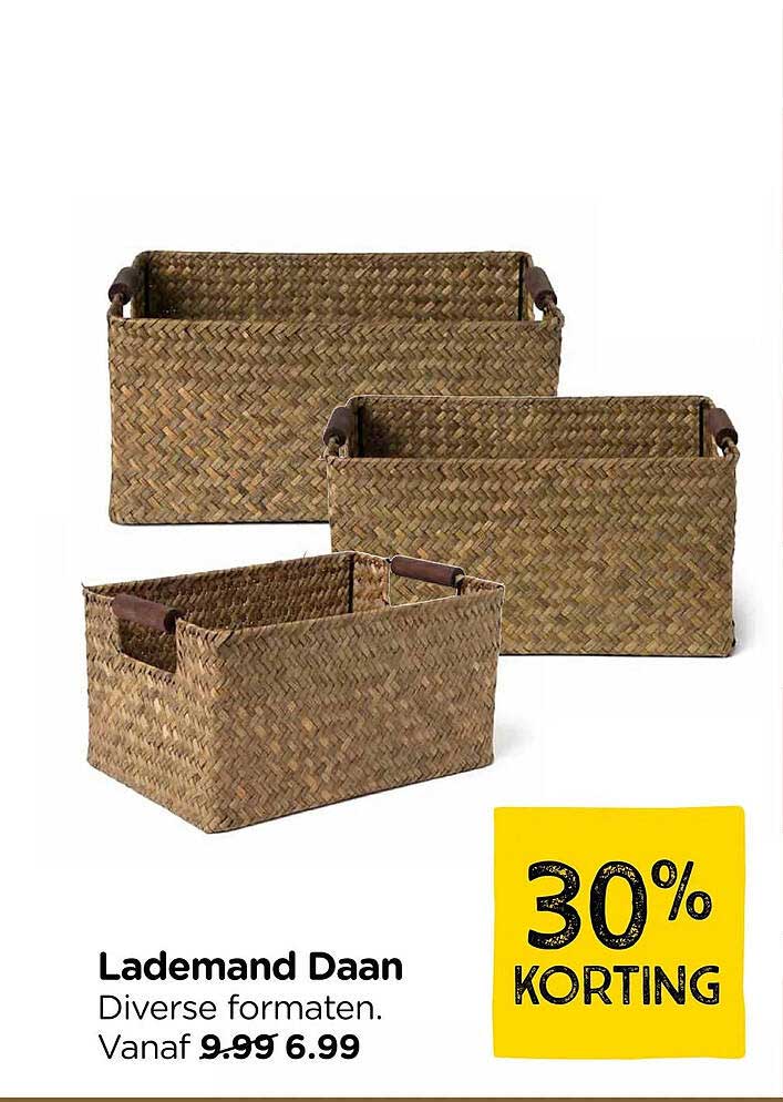 Lademand Daan Diverse formaten. 30% KORTING