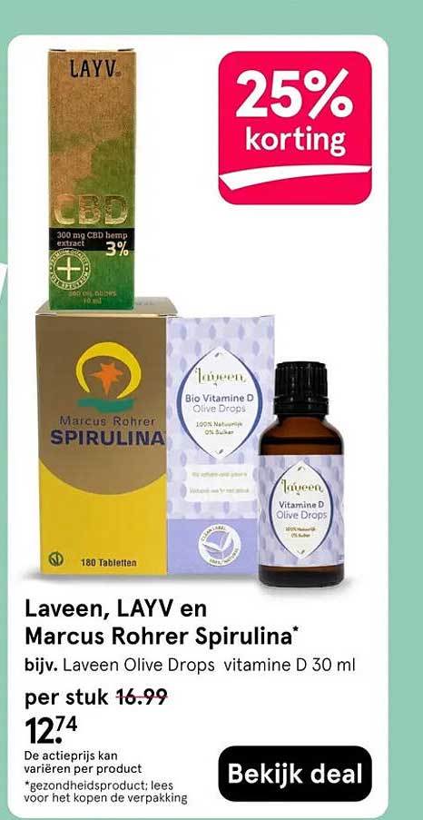 Laveen, LAYV en Marcus Rohrer Spirulina*
