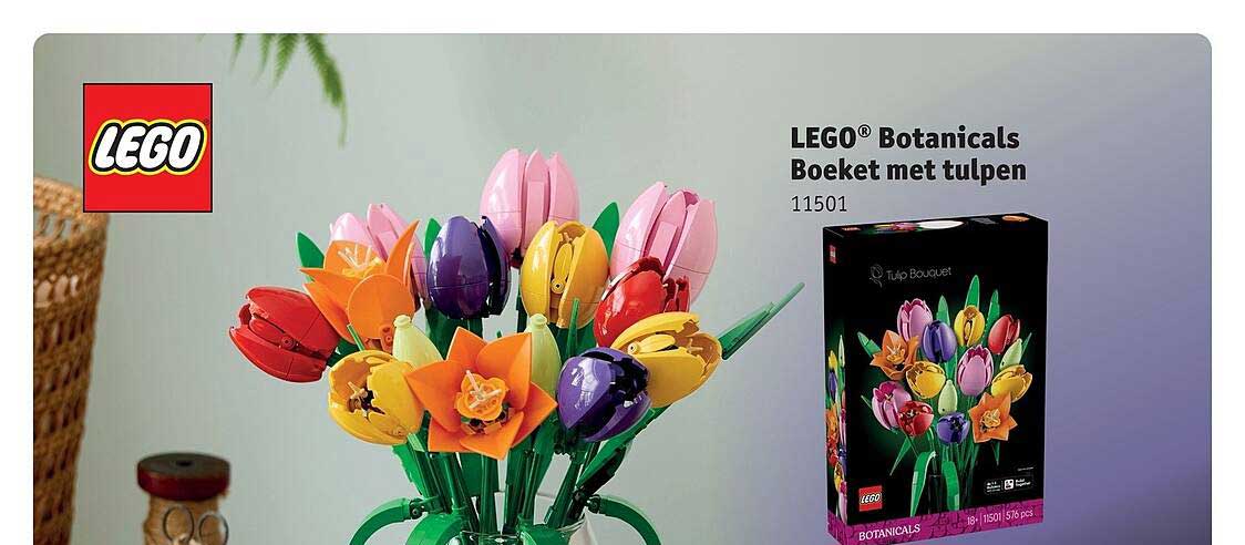LEGO® Botanicals Boeket met tulpen 11501