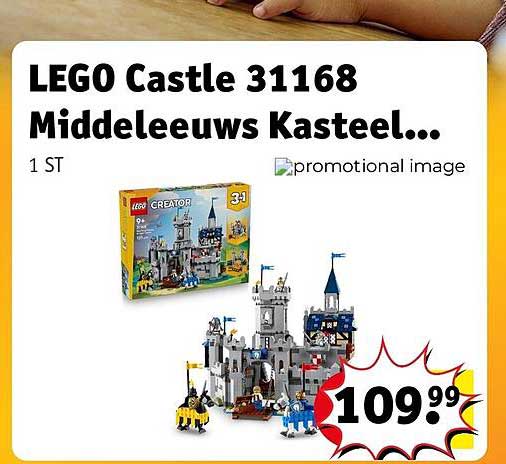LEGO Castle 31168 Middeleeuws Kasteel...