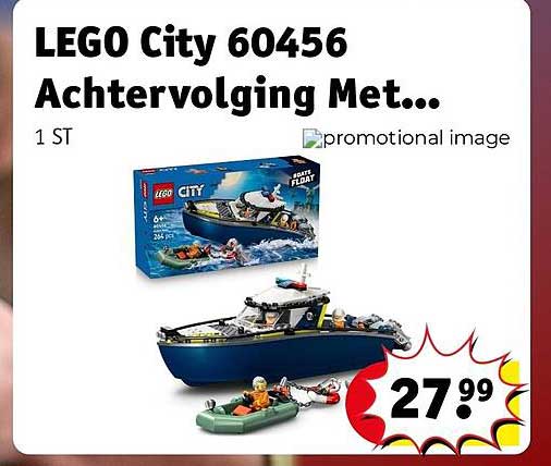 LEGO City 60456 Achtervolging Met...