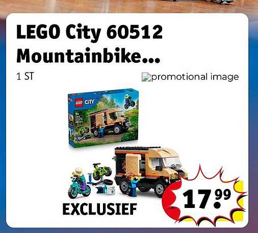 LEGO City 60512 Mountainbike... EXCLUSIEF