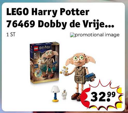 LEGO Harry Potter 76469 Dobby de Vrije...