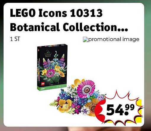LEGO Icons 10313 Botanical Collection...