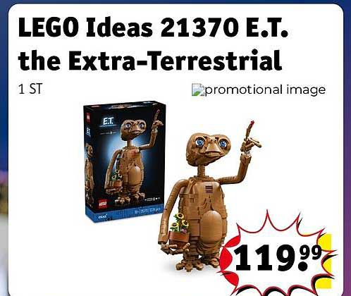 LEGO Ideas 21370 E.T. the Extra-Terrestrial
