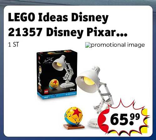 LEGO Ideas Disney 21357 Disney Pixar...