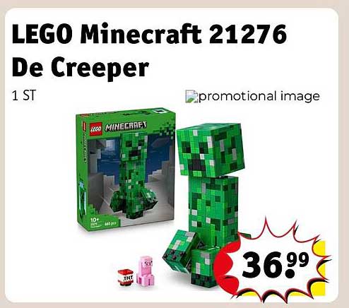 LEGO Minecraft 21276 De Creeper