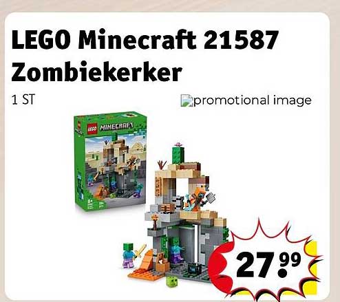 LEGO Minecraft 21587 Zombiekker