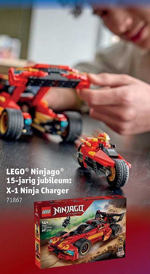 LEGO® Ninjago® 15-jarig jubileum: X-1 Ninja Charger