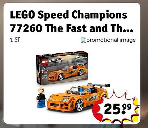 LEGO Speed Champions 77260 The Fast and Th...