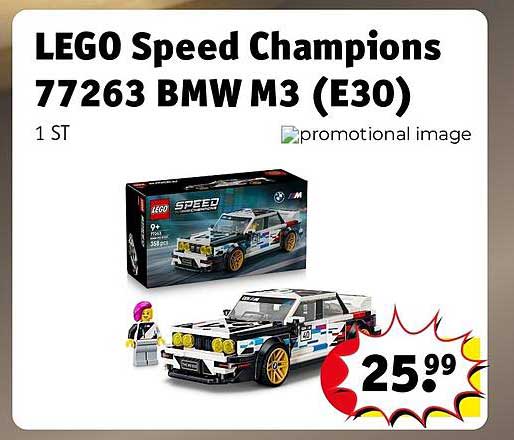 LEGO Speed Champions 77263 BMW M3 (E30)