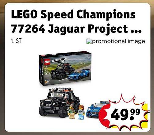 LEGO Speed Champions 77264 Jaguar Project ...