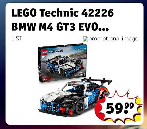 LEGO Technic 42226 BMW M4 GT3 EVO... 1 ST