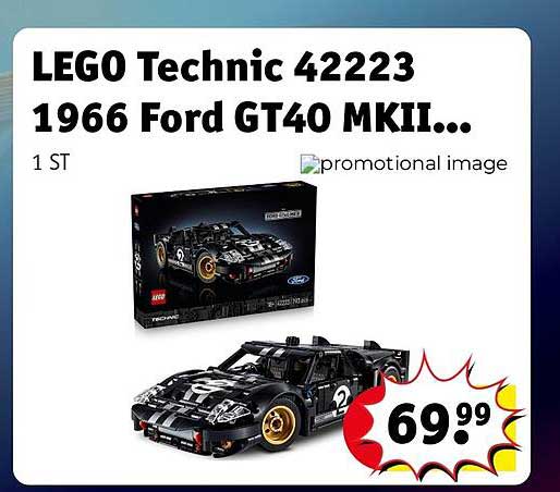 LEGO Technic 4223 1966 Ford GT40 MKII...