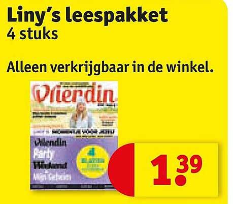 Liny's leespakket 4 stuks