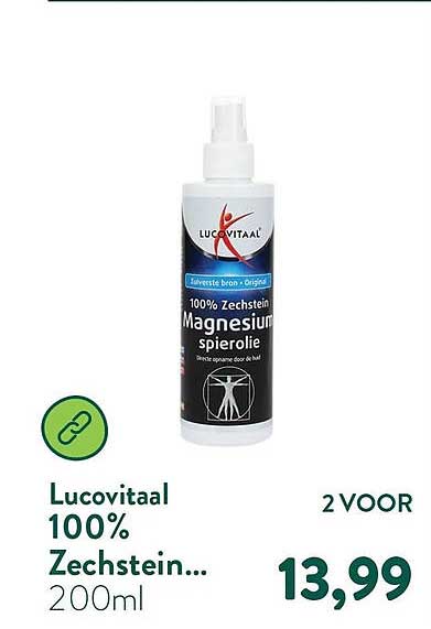 Lucovitaal 100% Zechstein... 200ml 2 VOOR