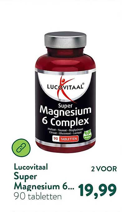 Lucovitaal Super Magnesium 6... 90 tabletten 2 VOOR