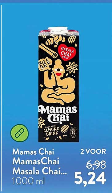 Mamas Chai MamasChai Masala Chai... 1000 ml 2 VOOR