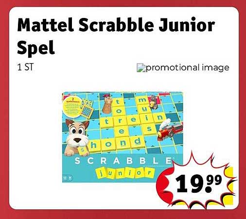 Mattel Scrabble Junior Spel