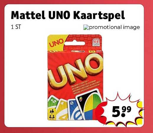 Mattel UNO Kaartspel