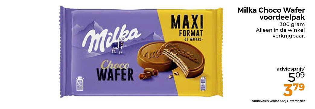 Milka Choco Wafer voordeelpak