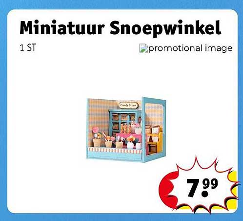 Miniatuur Snoepwinkel