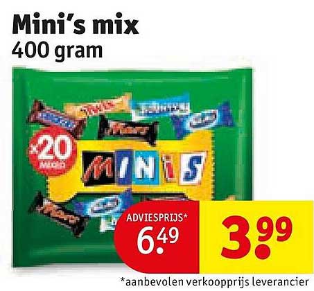 Mini's mix 400 gram