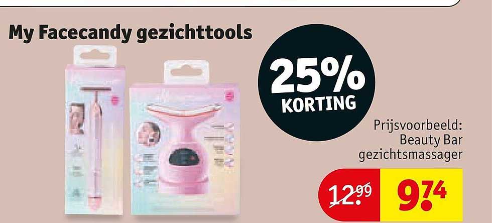 My Facecandy gezichttools 25% KORTING