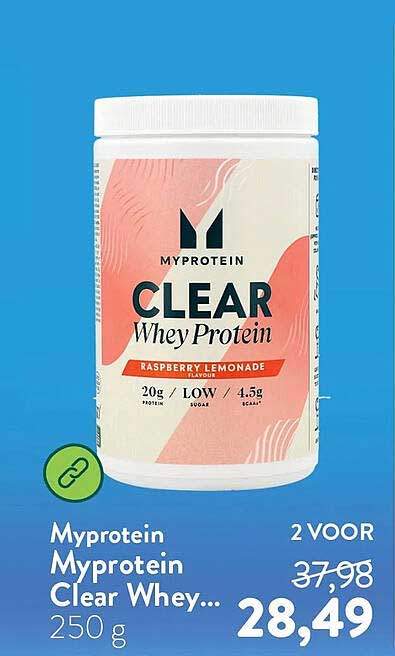 Myprotein Myprotein Clear Whey... 250 g 2 VOOR