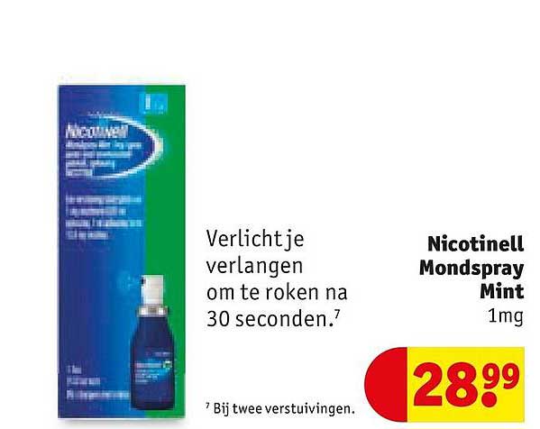 Nicotinell Mondspray Mint 1mg