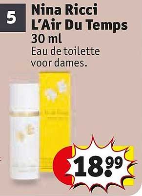 Nina Ricci L'Air Du Temps 30 ml Eau de toilette voor dames.