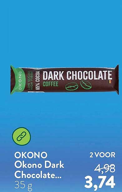 OKONO Okono Dark Chocolate... 35 g 2 VOOR