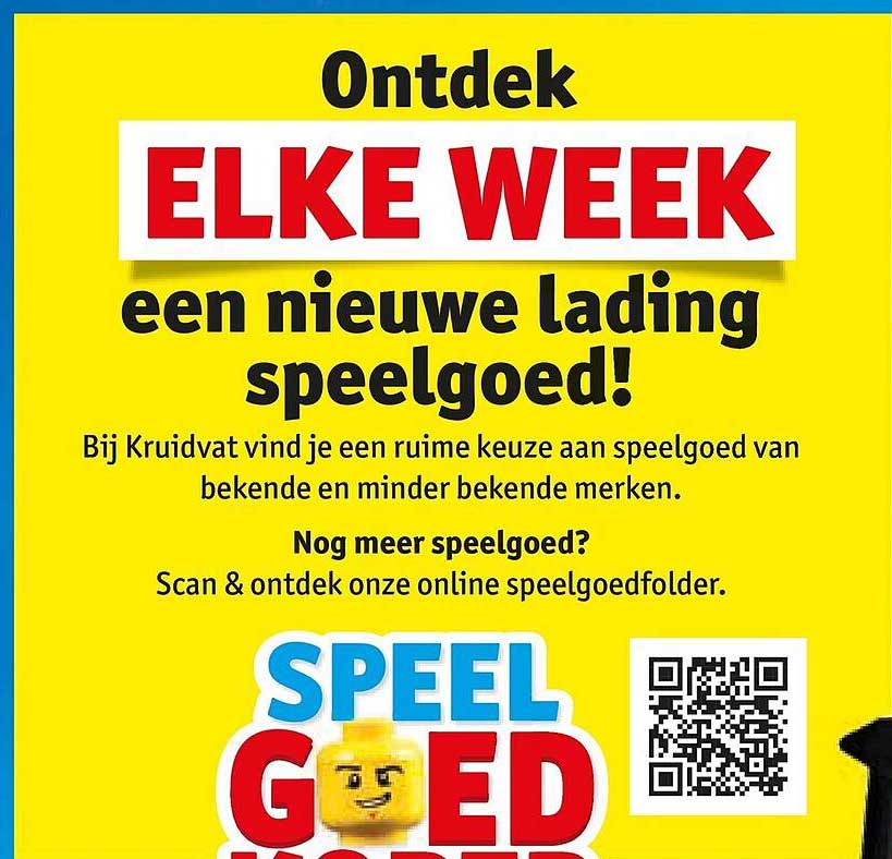 Ontdek ELKE WEEK een nieuwe lading speelgoed!