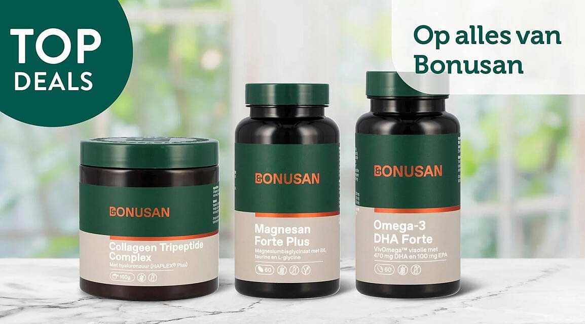 Op alles van Bonusan