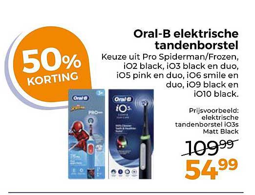 Oral-B elektrische tandenborstel