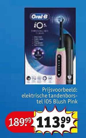 Oral-B iO5 elektrische tandenborstel iO5 Blush Pink