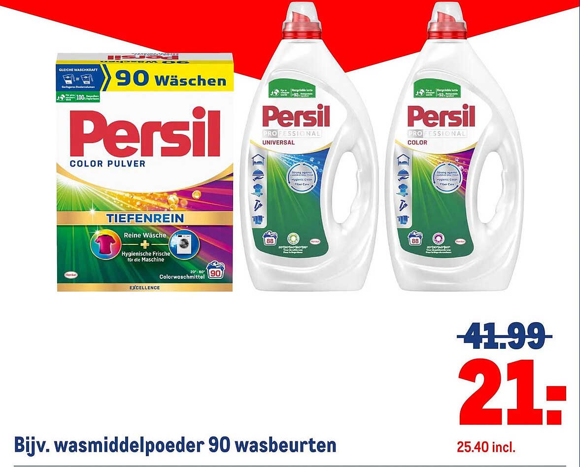Persil wasmiddelpoeder 90 wasbeurten