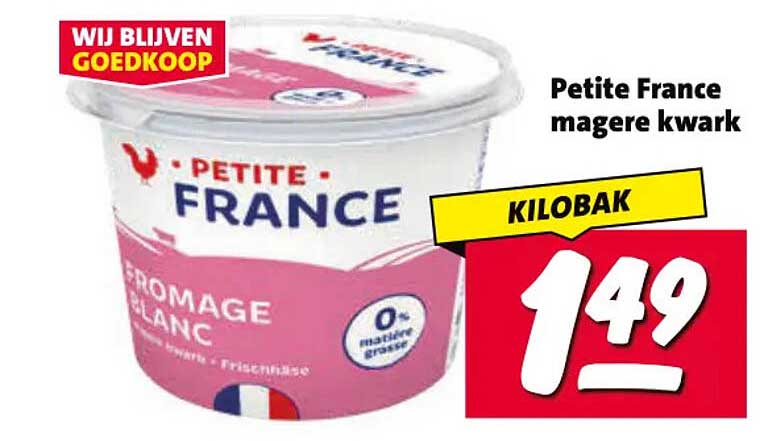 Petite France magere kwark KILOBAK