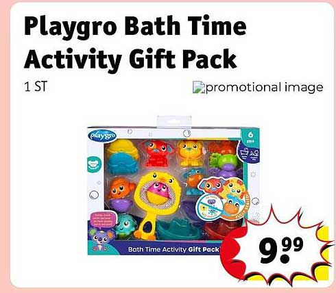 Playgro Bath Time Activity Gift Pack