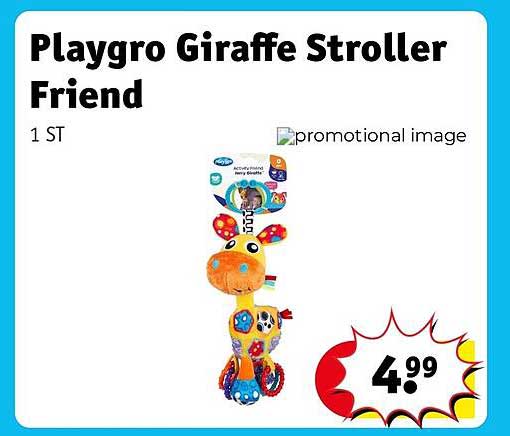Playgro Giraffe Stroller Friend