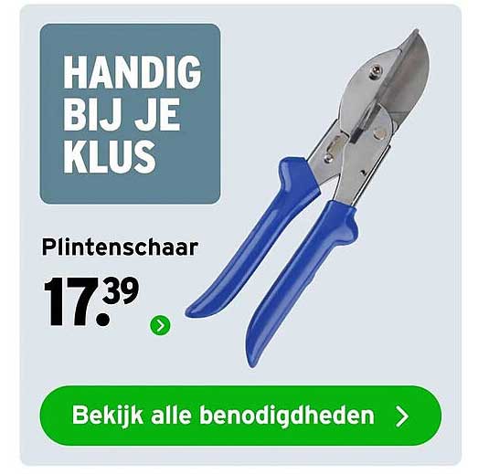 Plintenschaar