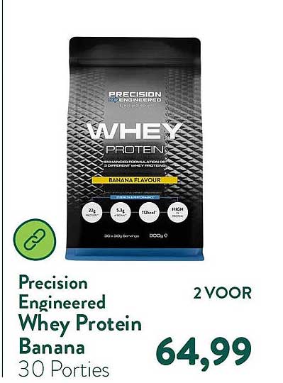 Precision Engineered Whey Protein Banana 30 Porties