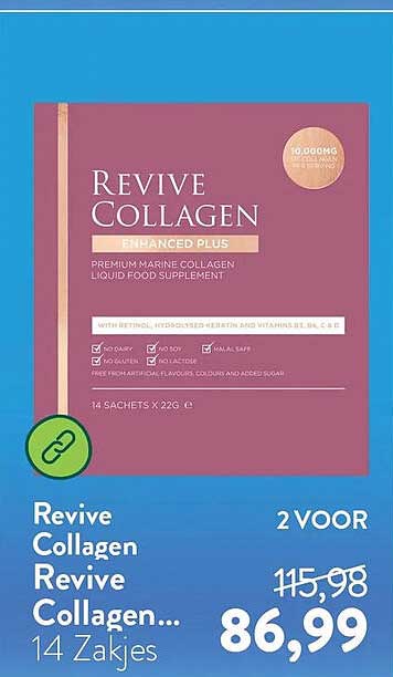 Revive Collagen Revive Collagen... 14 Zakjes 2 VOOR