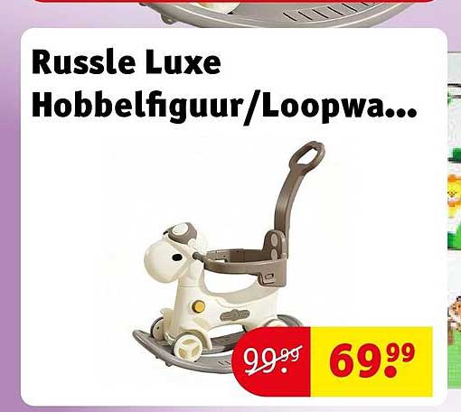 Russle Luxe Hobbelfiguur/Loopwa...
